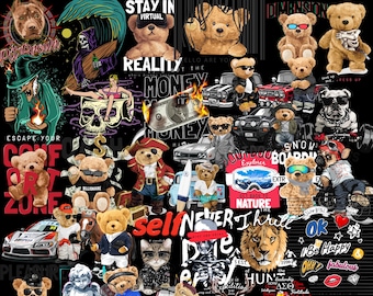 5000+ Latest Streetwear Bundle |PNG| Tshirt Bundle | T-Shirt Print Design | Hip Hop T-Shirt | Pop Culture | T-Shirt Pod Design