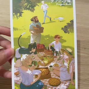 Dungeon Meshi Fanart Postcards
