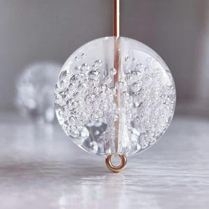Round Crystal Acrylic Bubble Beads 20mm (6)