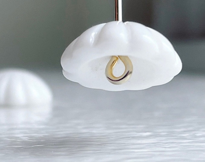 3 Mm Tiny Bell Caps. Four Petal Bead Top. Beading End Caps With Loop