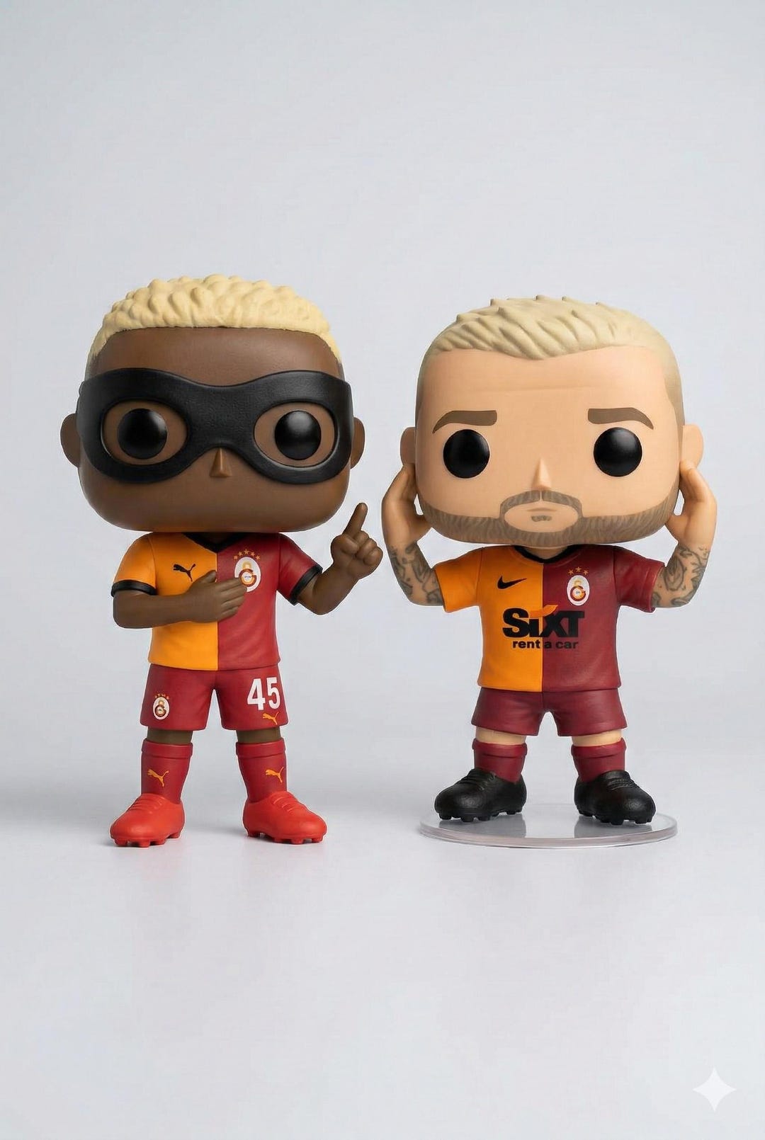 Numay Icardi Osimhen Vinyl Figure Set With – Numay Custom Soccer Collectible ...