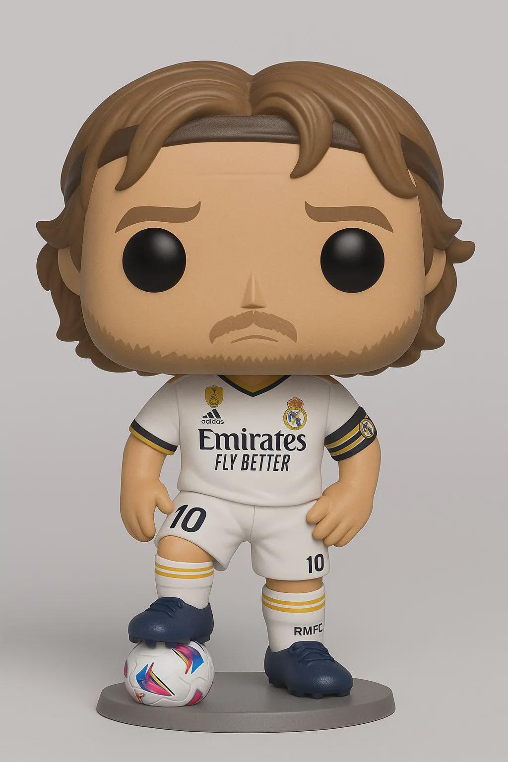 Custom Modric Resin Figure, Real Madrid Inspired Collectible - Etsy