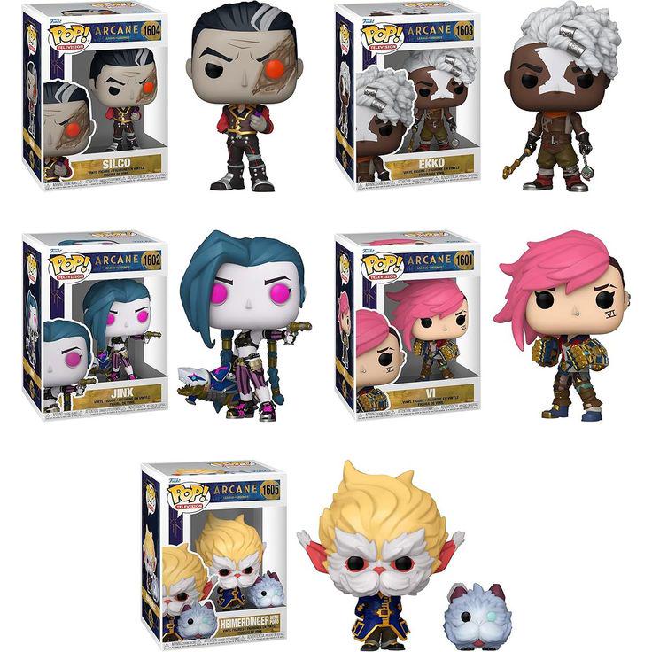 Jinx and Vi Funko Pop - Etsy