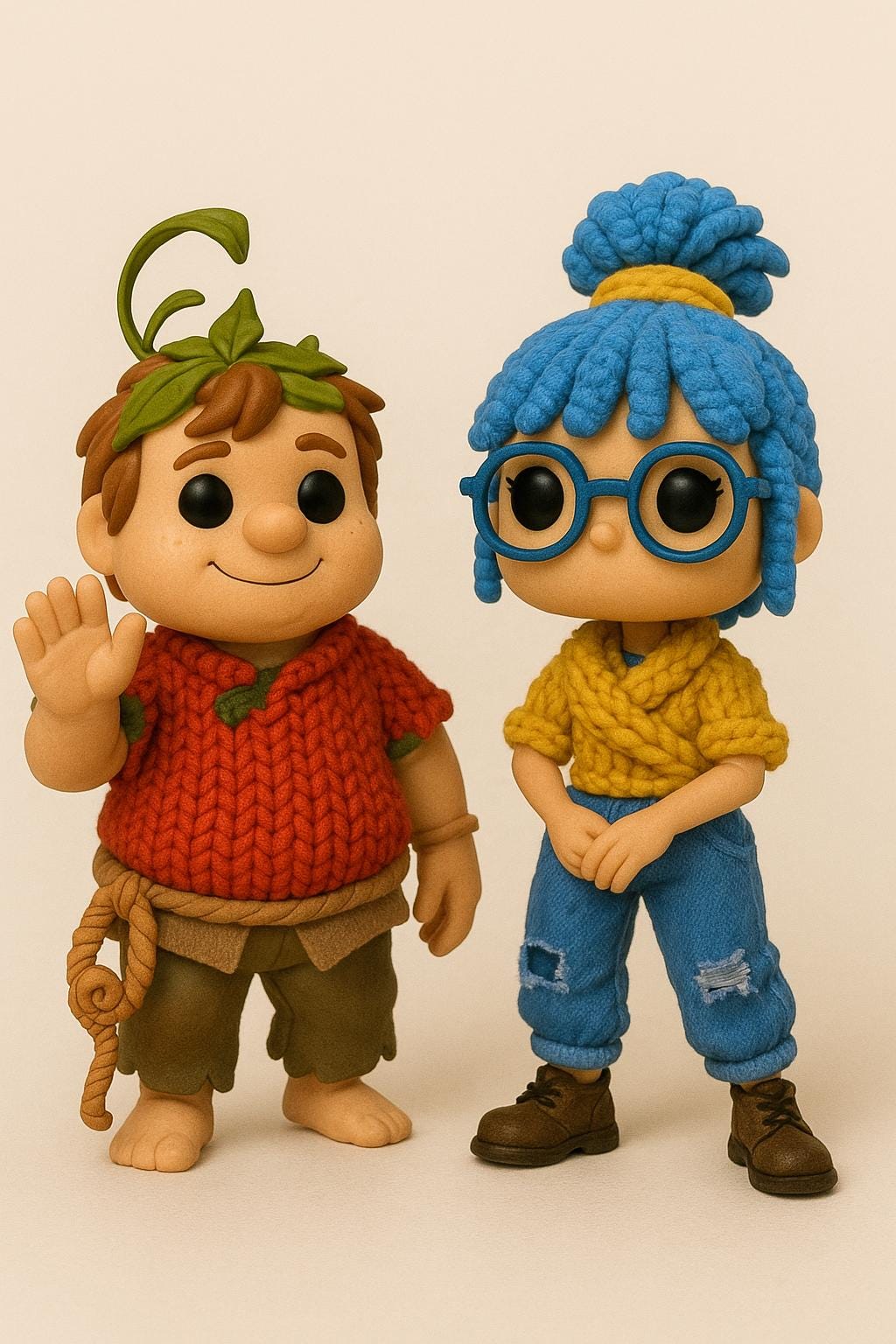 It takes two figure - Etsy 日本