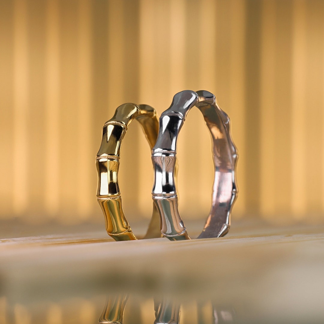 Bamboo Ring - Etsy