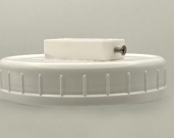 Colloidal Silver Generator Wide Mouth Jar Replacement Lid - No Rods included