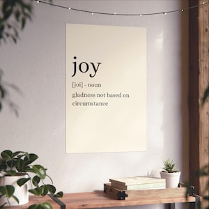 Joy wall Art, Christian Wall Art, Bible verse, Scripture, Bible Verse Art, Scripture Wall Decor, Wall art, poster, Christian Decor