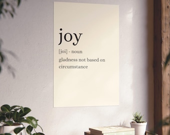 Joy wall Art, Christian Wall Art, Bible verse, Scripture, Bible Verse Art, Scripture Wall Decor, Wall art, poster, Christian Decor