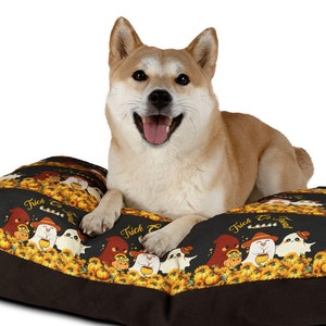 Halloween dog bed sales