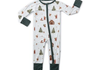 Cama con pies Festive Forest