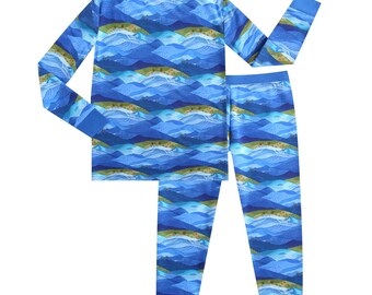 Pijama de bambú de dos piezas Blue Ridge