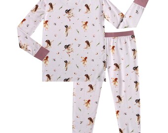 Pijama de bambú de 2 piezas Dreamland Fairies
