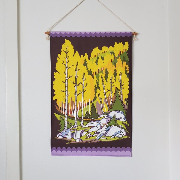 Forest Tapestry Dorm Room Décor, Graduation Gifts for Him, Small Tapestry Apartment College Décor, Tapestry Wall Hanging Apartment Gifts