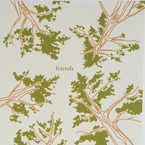 Lot de 4 cartes de voeux amitié nature en pensant à vous, lot de cartes de condoléances, carte de divorce pour lui, carte de sympathie pour la perte d'un père