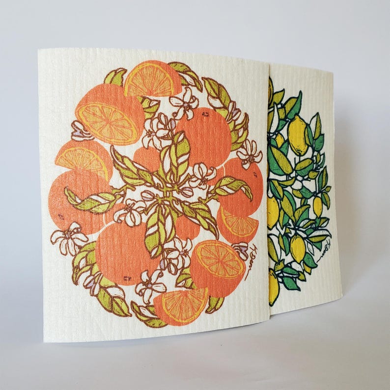 katiedeanart Swedish Dish Cloth - Thumbnail 4