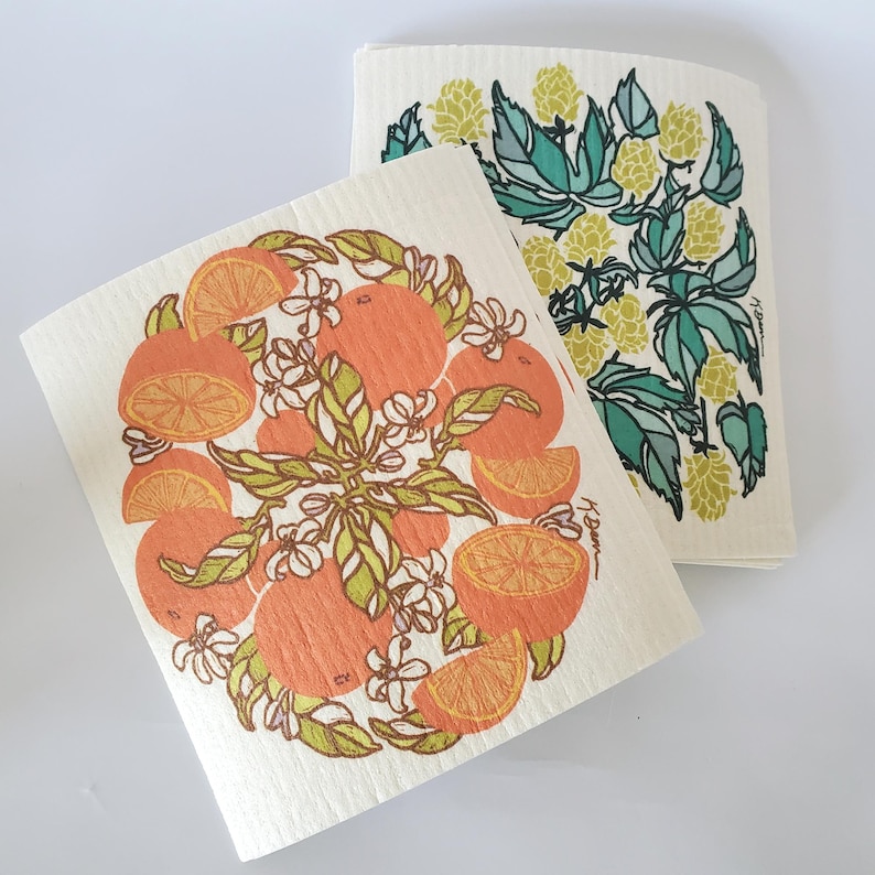 katiedeanart Swedish Dish Cloth - Thumbnail 2
