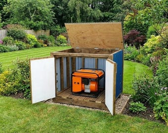 5x7 発電機小屋 - DIY ステップバイステッププラン - PDF ダウンロード 5x7 発電機小屋 - DIY ステップバイステッププラン - PDF ダウンロード