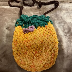 Sac filet ananas crochet shop