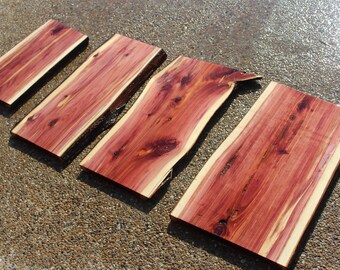 Aromatic Cedar Slabs - Kiln Dried, Planed, and Sanded