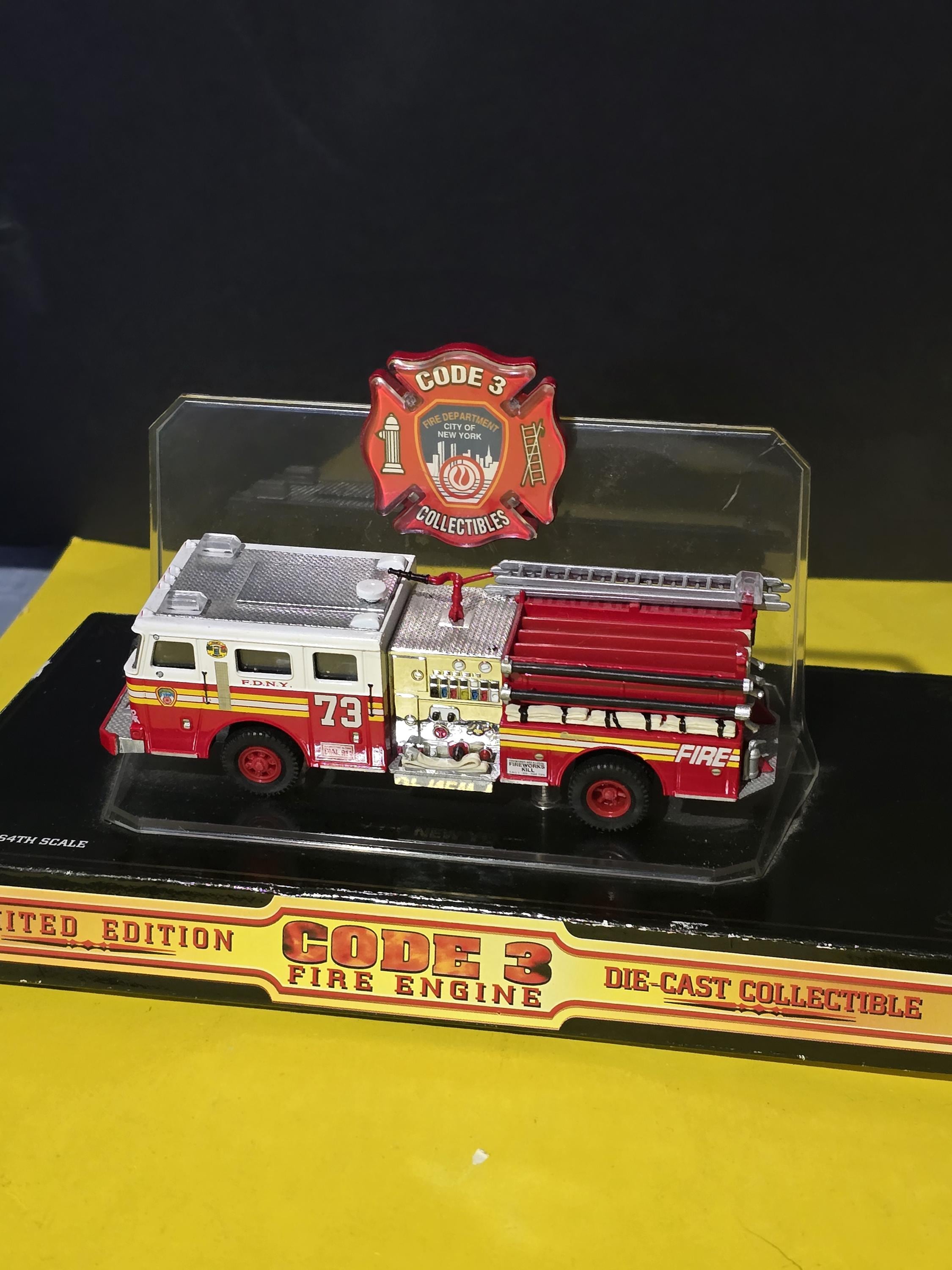 Code 3 Fire Truck - Etsy