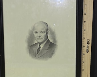 Presidential Prints of President Dwight "Ike" Eisenhower or Lyndon B Johnson