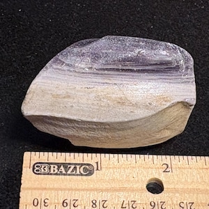 UV Fluorescent Lake Superior Slag Glass Cullet, Bay Furnace Michigan Beach Find E42