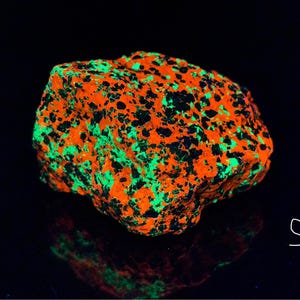Willemite Calcite Franklinite UV Fluorescent Mineral Sample Sterling Hill NJ E16