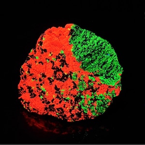 Willemite Calcite Franklinite UV Fluorescent Mineral Sample Franklin NJ E161