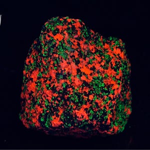 Willemite Calcite Franklinite UV Fluorescent Mineral Sample Sterling Hill NJ E17