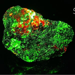 Willemite Calcite Franklinite UV Fluorescent Mineral Sample Sterling Hill NJ E27