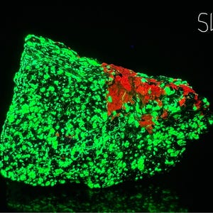 Willemite Calcite Franklinite UV Fluorescent Mineral Sample Sterling Hill NJ E126