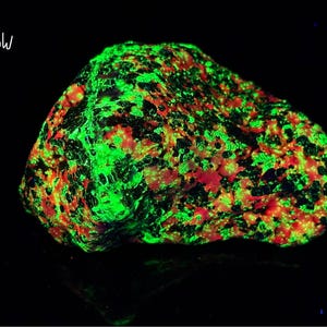 Willemite Franklinite Calcite Zincite UV Fluorescent Mineral Sample Sterling Hill NJ E125