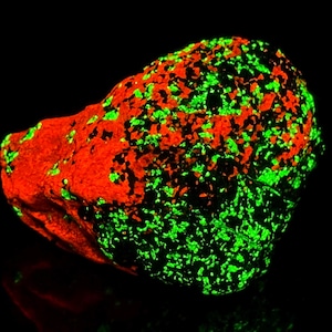 Willemite Calcite Franklinite UV Fluorescent Mineral Sample Sterling Hill NJ E31