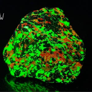 Willemite Franklinite Calcite Zincite UV Fluorescent Mineral Sample Sterling Hill NJ E25