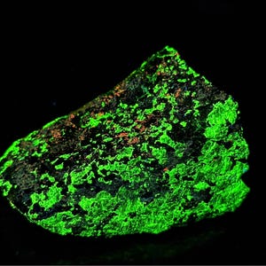 Willemite Calcite Franklinite UV Fluorescent Mineral Sample Sterling Hill NJ E64