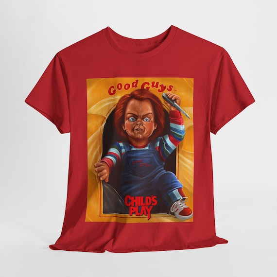 Camiseta Good Guys Chucky, camiseta unissex de algodão pesado