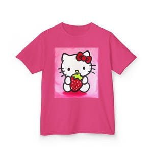 Camiseta Hello Kitty Fresa / Camiseta infantil imagen 4