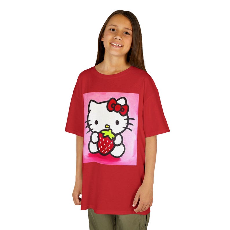 Camiseta Hello Kitty Fresa / Camiseta infantil imagen 8