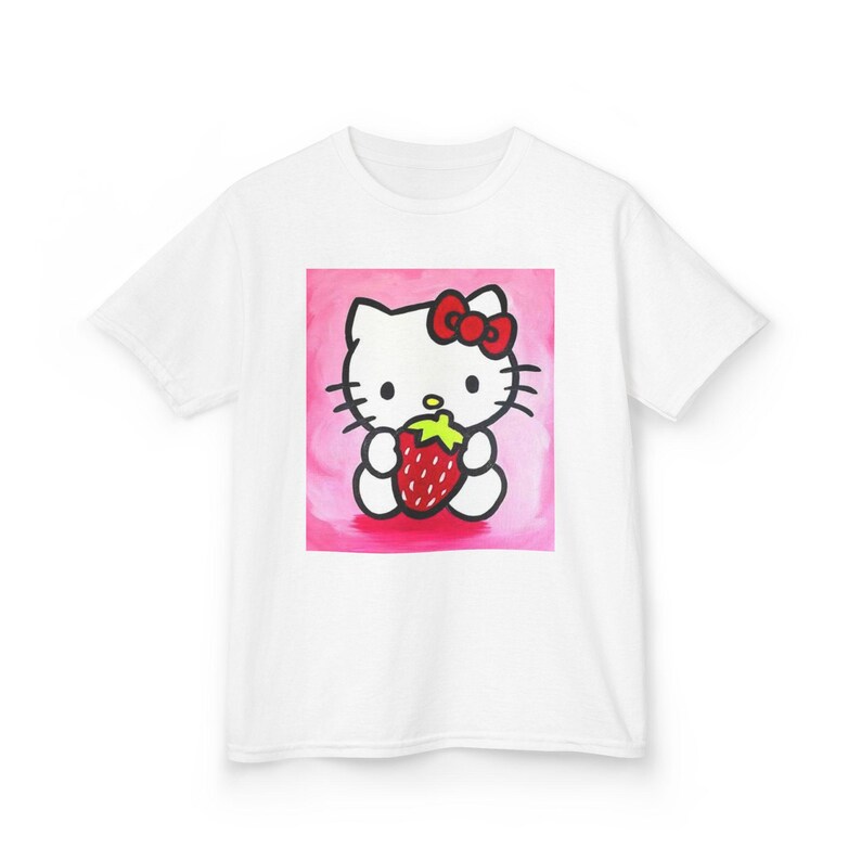 Camiseta Hello Kitty Fresa / Camiseta infantil imagen 2