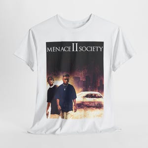 Menace II Society Tee, Retro Film Shirt, Unisex Graphic Tee, Urban Streetwear, Movie Merchandise, Casual Everyday Wear