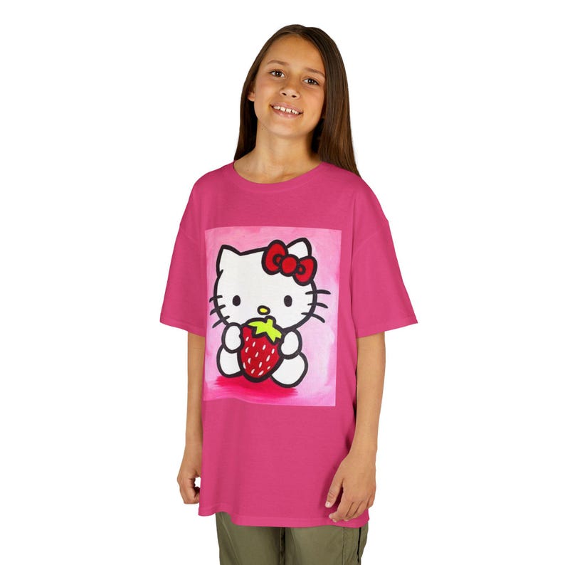 Camiseta Hello Kitty Fresa / Camiseta infantil imagen 1