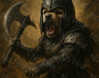 No Fear Digital Art Painting