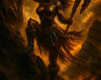 Nubian Warrior Digital Art