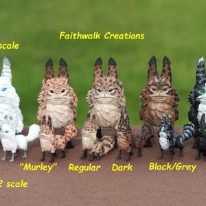 Custom Painted 3D Printed Loth Cat Figure - Star Wars Rebels 1:12 Scale