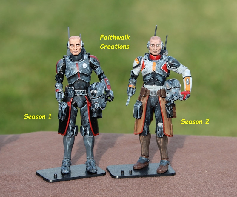 Custom Hand-Painted 6" Star Wars Action Figure: Bad Batch or Clone Trooper image 6