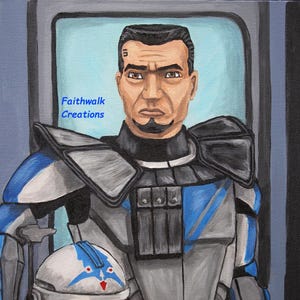 Star Wars The Clone Wars ARC Trooper Fives fan art 8x10 or 11x14 giclee print