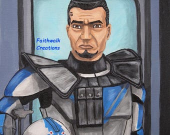 Star Wars The Clone Wars ARC Trooper Fives fan art 8x10 or 11x14 giclee print