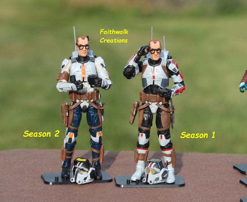 Custom Hand-Painted 6" Star Wars Action Figure: Bad Batch or Clone Trooper image 7