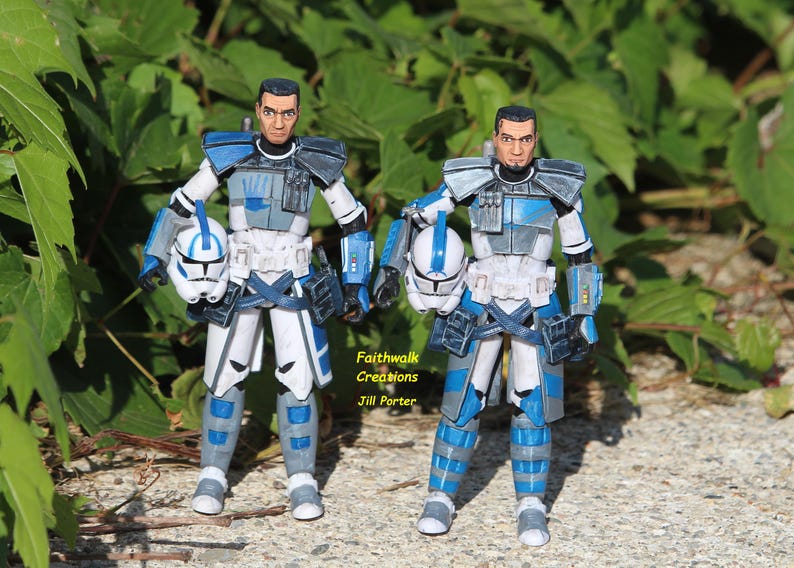 Custom Hand-Painted 6" Star Wars Action Figure: Bad Batch or Clone Trooper image 8