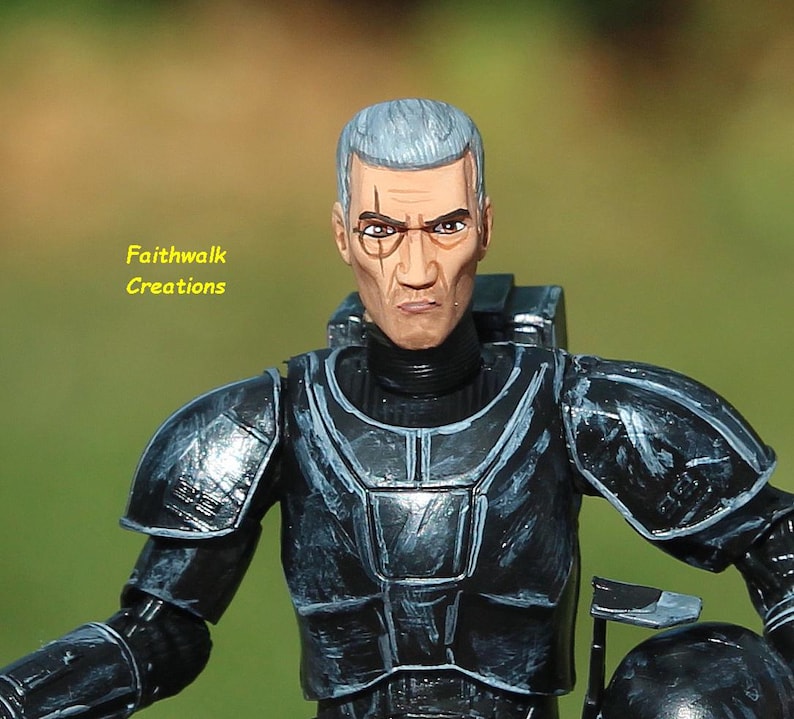 Custom Hand-Painted 6" Star Wars Action Figure: Bad Batch or Clone Trooper image 12